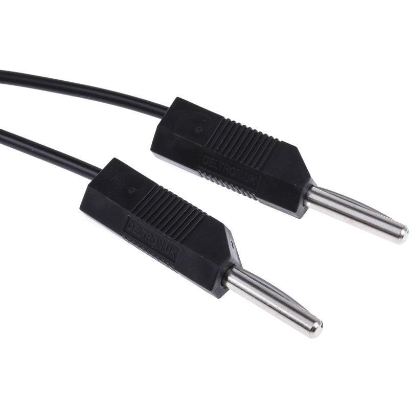 1 Pair - RS PRO, 4A, 15V, Black, Red, 500mm Lead Length