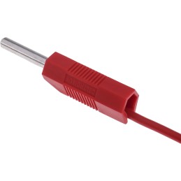 1 Pair - RS PRO, 4A, 15V, Black, Red, 500mm Lead Length