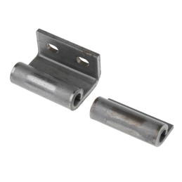 2 pcs - RS PRO Steel Concealed Hinge with a Lift-off Pin, 80mm x 30mm x 3mm