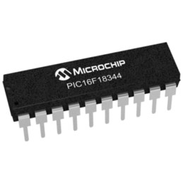 5 pcs - Microchip PIC16F18344-I/P, 8bit PIC Microcontroller, PIC16F, 32MHz, 7 kB Flash, 20-Pin PDIP