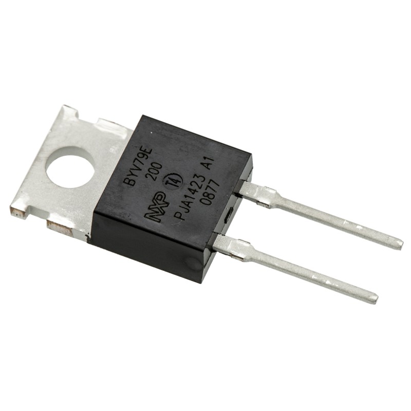 5 pcs - WeEn Semiconductors Co., Ltd 200V 14A, Ultrafast Rectifiers Diode, 2-Pin TO-220AC BYV79E-200,127