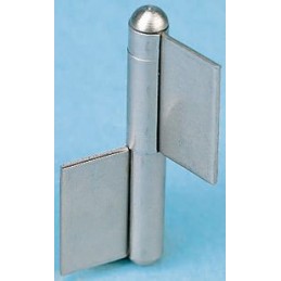 2 pcs - Pinet Steel Flag Hinge, 60mm x 40mm x 1.5mm