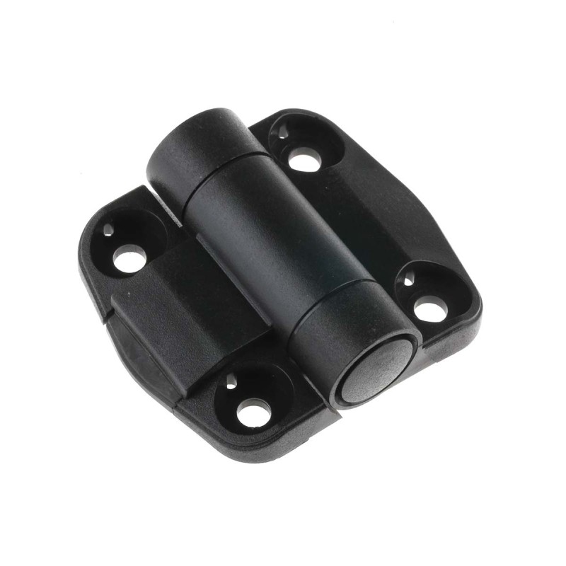 2 pcs - RS PRO Thermoplastic Detent Hinge, Screw Fixing, 57mm x 51mm