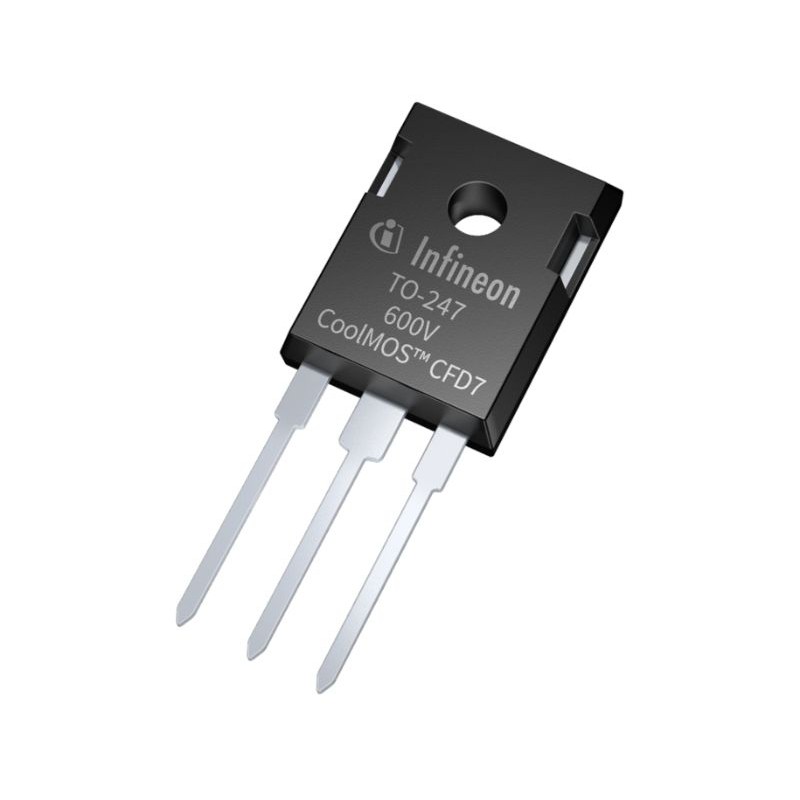 5 pcs - N-Channel MOSFET, 18 A, 600 V, 3-Pin TO-247 Infineon IPW60R125CFD7XKSA1