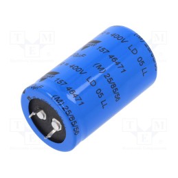 1 pcs x VISHAY - MAL215746471E3 - Capacitor: electrolytic, SNAP-IN, 470uF, 400VDC, Ø30x50mm, ±20%