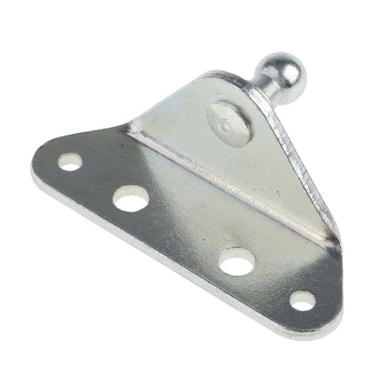 2 pcs - RS PRO Steel 90° Mounting Bracket, 70mm x 24.5mm