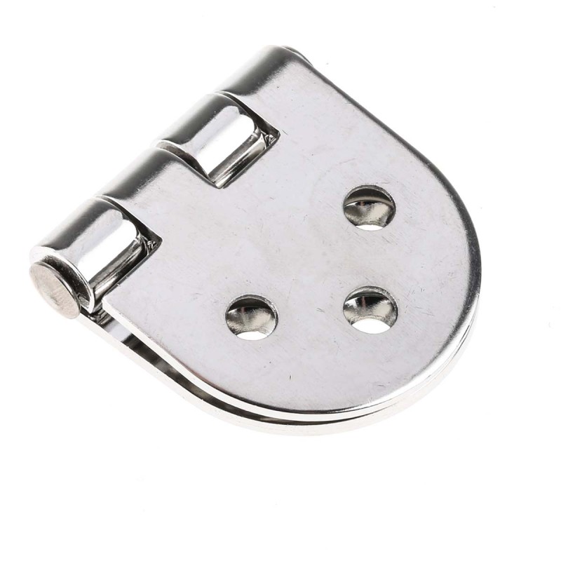 2 pcs - RS PRO Stainless Steel Back Flap Hinge, 78mm x 40mm x 2.5mm