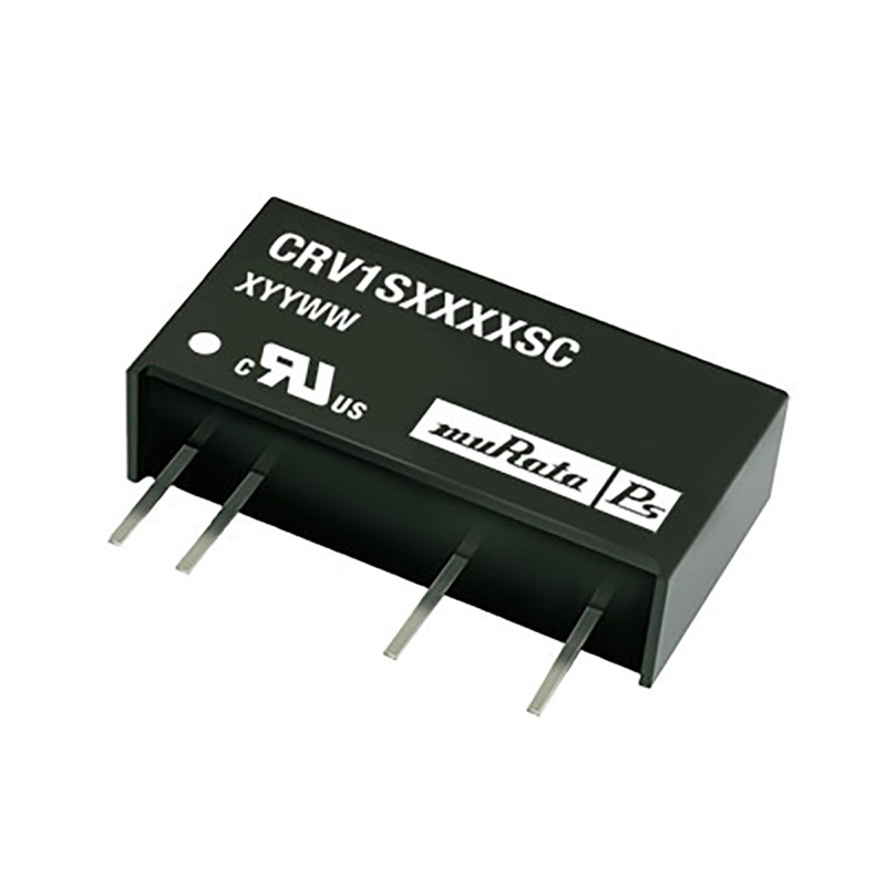 1 pcs - Murata Power Solutions CRV1 DC-DC Converter, ±12V dc/ ±42mA Output, 10.8 - 13.2 V dc Input, 1W, Through Hole,