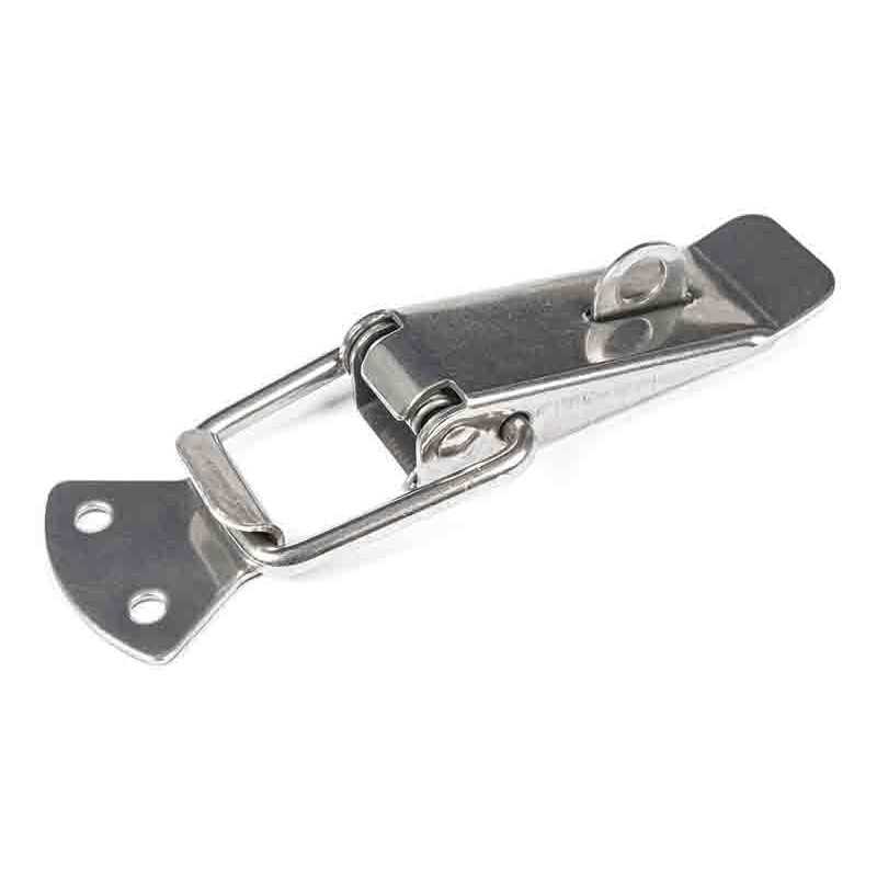 2 pcs - RS PRO Stainless Steel Lockable Toggle Latch, 77 x 23 x 11mm