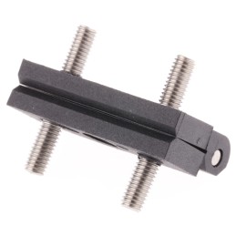 2 pcs - Pinet Polyamide Butt Hinge, Bolt-on Fixing, 40mm x 40mm x 5mm
