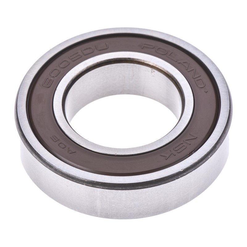 1 pcs - NSK 6005DDU Single Row Deep Groove Ball Bearing- Both Sides Sealed 25mm I.D, 47mm O.D