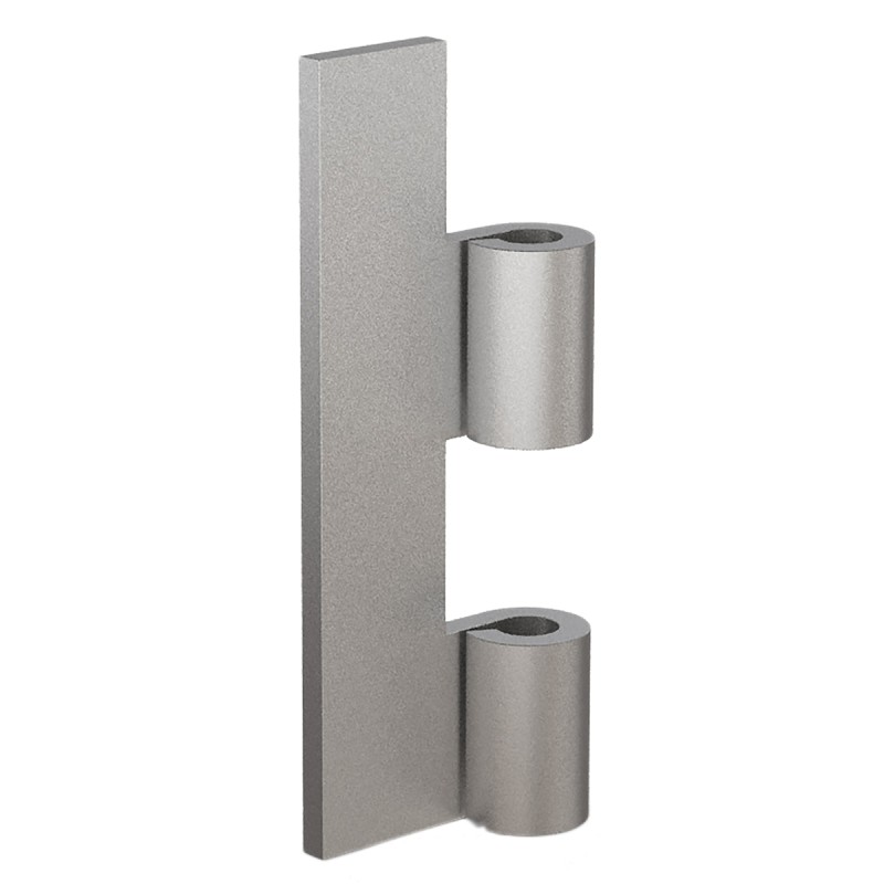 2 pcs - Pinet Steel Hinge Leaf, 80mm x 30mm x 3mm