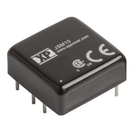 1 pcs - XP Power JSM10 DC-DC Converter, 12V dc/ 830mA Output, 9 - 18 V dc Input, 10W, Through Hole, +100°C Max Temp