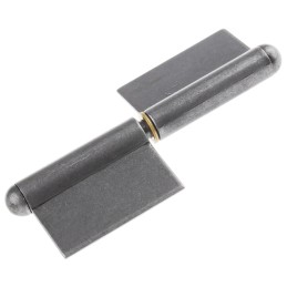 2 pcs - RS PRO Steel Flag Hinge, 81.5mm x 48mm x 2mm