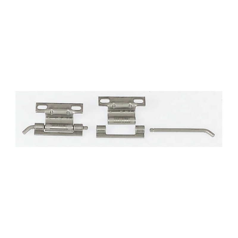 2 pcs - Steinbach & Vollman Steel Concealed Hinge, 60mm x 33mm x 2.5mm