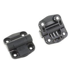 2 pcs - RS PRO Thermoplastic Detent Hinge, Screw Fixing, 57mm x 51mm