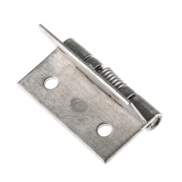 2 pcs - RS PRO Stainless Steel Piano Hinge, 50mm x 50mm x 2mm