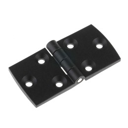 2 pcs - Pinet Polyamide Back Flap Hinge, Screw Fixing, 40mm x 80mm x 5.2mm
