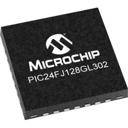 5 pcs - Microchip PIC24FJ128GL302-I/SO, 16bit PIC Microcontroller, PIC24FJ GL, 32MHz, 128 kB Flash, 28-Pin SOIC