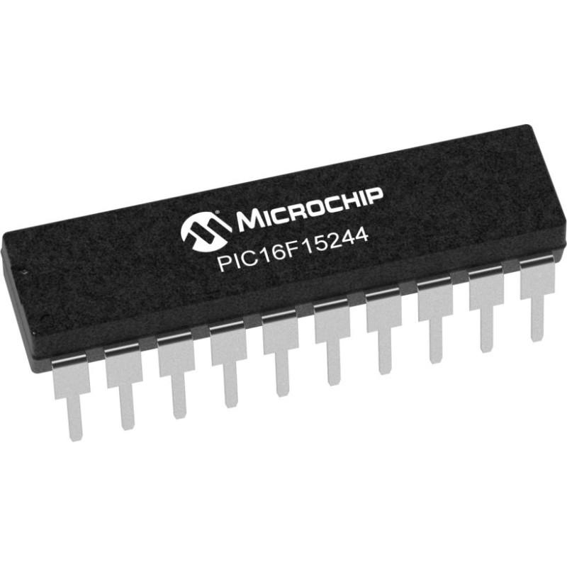 5 pcs - Microchip PIC16F15244-I/P, 8bit PIC Microcontroller MCU, PIC16, 32MHz, 7 kB Flash, 20-Pin PDIP