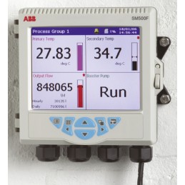 1 pcs - ABB SM501FCB, 1 Input Channels, Videographic Chart Recorder Measures Current, Millivolt, Resistance, Temperature,