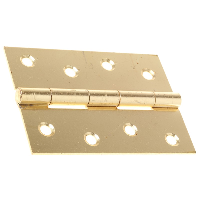 2 pcs - RS PRO Steel Butt Hinge, Screw Fixing, 100mm x 71mm x 1.75mm