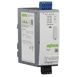 1 pcs - Wago 2787 DIN Rail Power Supply, 90 - 264 V ac, 130 - 240 V dc ac, dc Input, 24V dc dc Output, 10A