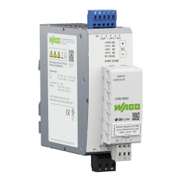 1 pcs - Wago 2787 DIN Rail Power Supply, 90 - 264 V ac, 130 - 240 V dc ac, dc Input, 24V dc dc Output, 10A