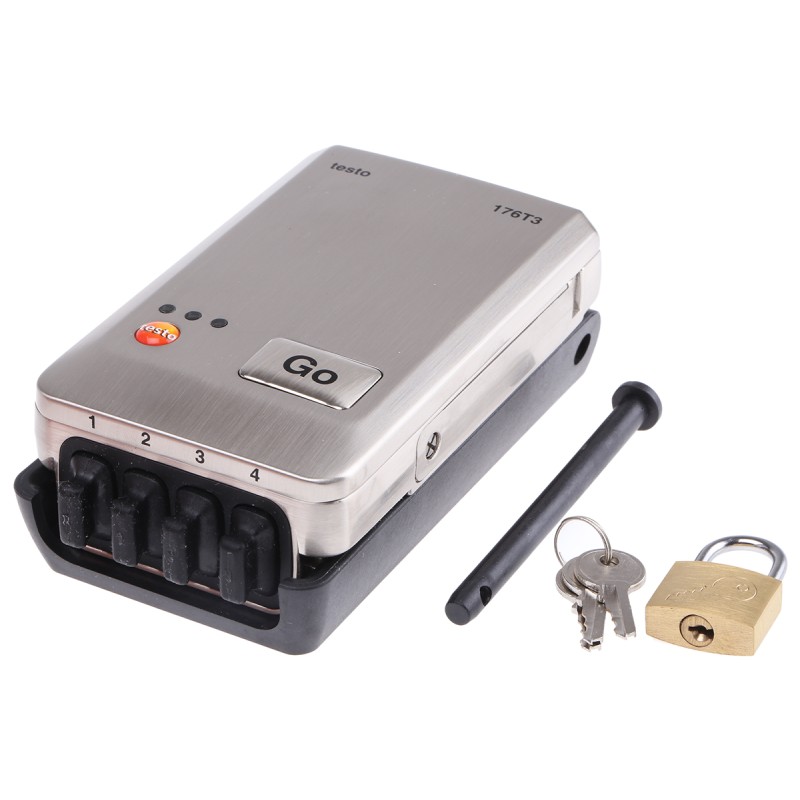 1 pcs - Testo 176-T3 Temperature Data Logger, USB