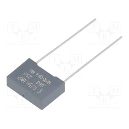 5 pcs x KEMET - R75IF268050H3J - Capacitor: polypropylene, 68nF, 13x4x9mm, THT, ±5%, 10mm, -55÷105°C