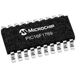 5 pcs - Microchip PIC16F1769-I/SO, 8bit PIC Microcontroller, PIC16, 16MHz, 14 kB Flash, 20-Pin SOIC