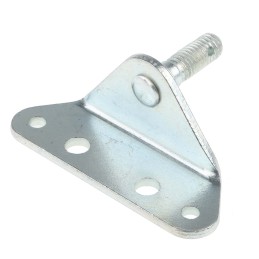 2 pcs - RS PRO Steel 90° Mounting Bracket, 70mm x 24.5mm