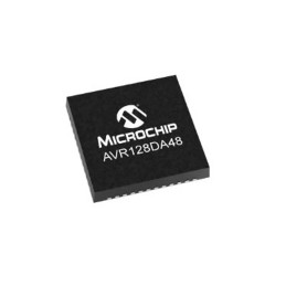 5 pcs - Microchip AVR128DA48-I/PT, 8bit AVR Microcontroller, AVR-DA, 24MHz, 128 kB Flash, 48-Pin TQFP