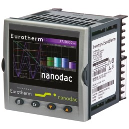 1 pcs - Eurotherm NANODAC/VL, 4 Input Channels, 3 Output Channels, Graphical Chart Recorder Measures Current, Millivolt,