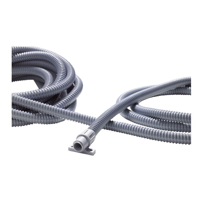 1 Reel of 10 M - HellermannTyton Flexible Conduit, 45mm Nominal Diameter, Steel, Grey