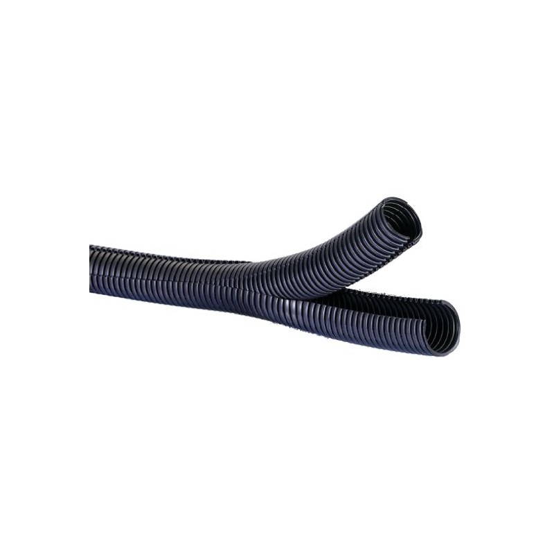 1 Reel of 10 M - PMA Divisible, Flexible Conduit, 25mm Nominal Diameter, Plastic, Black