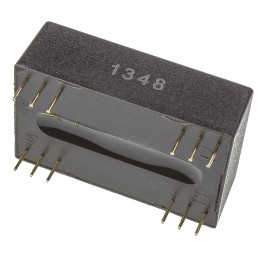1 pcs - TRACOPOWER TEM 2 DC-DC Converter, ±15V dc/ ±65mA Output, 4.5 - 5.5 V dc Input, 2W, Through Hole, +70°C Max Temp