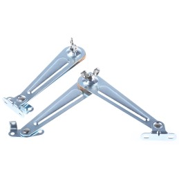 2 pcs - Savigny Steel Lid Stay, 220mm