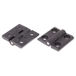 2 pcs - Steinbach & Vollman PC Butt Hinge, Screw Fixing, 50mm x 50mm x 6mm