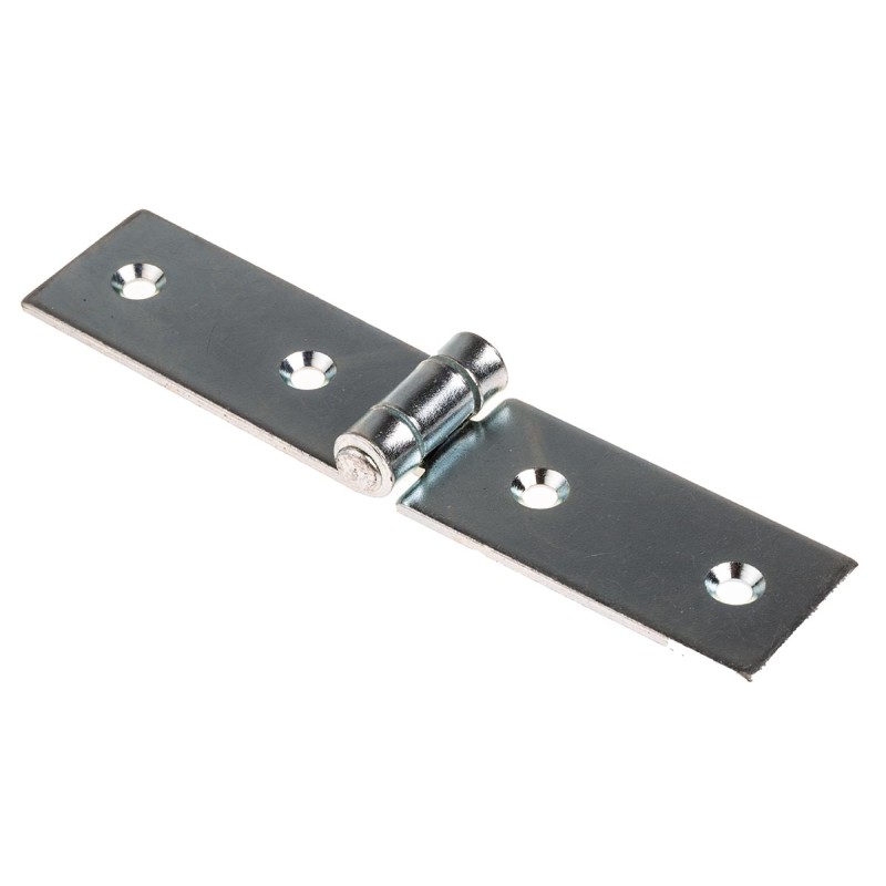 2 pcs - Pinet Steel Strap Hinge, Screw Fixing, 30mm x 140mm x 2.5mm