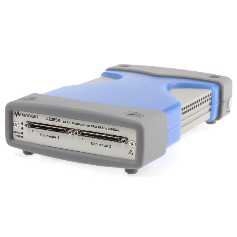 1 pcs - Keysight Technologies U2355A USB Data Acquisition, 64 Channel(s), USB 2.0, 250ksps, 16 bit