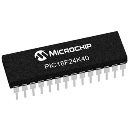 5 pcs - Microchip PIC18F24K40-I/SP, 8bit PIC Microcontroller, PIC18F, 64MHz, 16 kB Flash, 28-Pin SPDIP