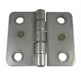 2 pcs - Savigny Steel Butt Hinge, 75mm x 90mm x 3mm