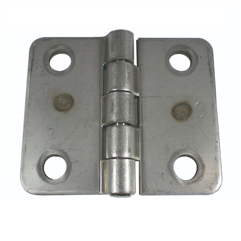 2 pcs - Savigny Steel Butt Hinge, 75mm x 90mm x 3mm