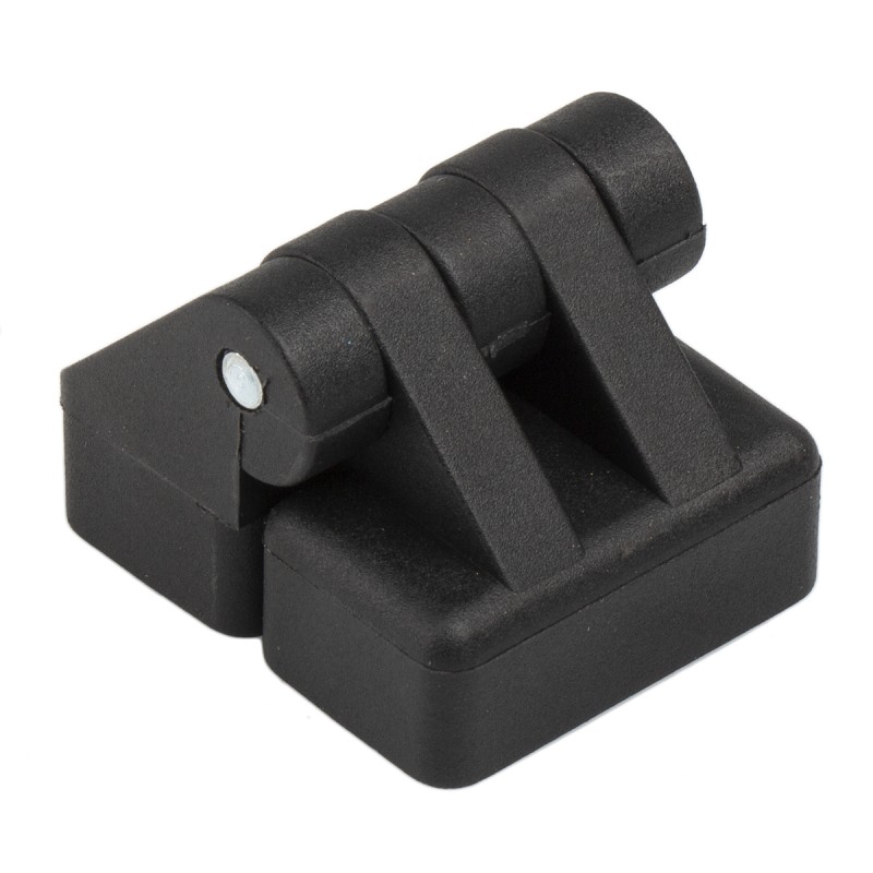 2 pcs - RS PRO Nylon Butt Hinge, Screw Fixing, 30mm x 30mm x 25mm