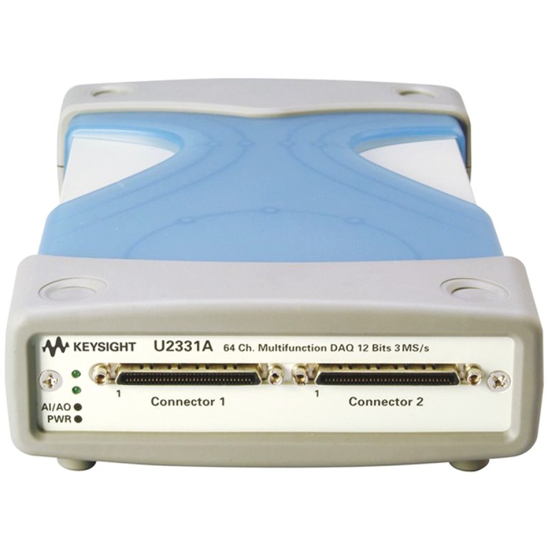 1 pcs - Keysight Technologies U2331A USB Data Acquisition, 64 Channel(s), USB 2.0, 1Msps, 12 bit