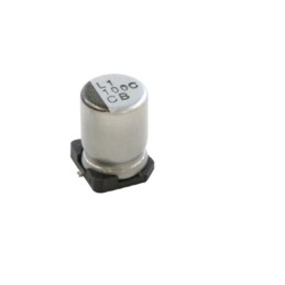 10 pcs - Nichicon 470μF Aluminium Electrolytic Capacitor 63V dc, Surface Mount - UCD1J471MNQ1MS