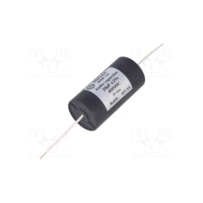 1 pcs x MIFLEX - MKP11G624G-C - Capacitor: polypropylene, 24uF, 400VDC, ±2%, Ø40x78mm, -25÷85°C