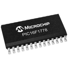 5 pcs - Microchip PIC16F1778-I/SO, 8bit PIC Microcontroller, PIC16, 32MHz, 28 kB Flash, 28-Pin SOIC