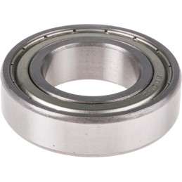 1 pcs - RS PRO 6005-2Z/C3 Single Row Deep Groove Ball Bearing- Both Sides Shielded 25mm I.D, 47mm O.D